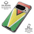 Guyana Flag Distressed Pixel 9 Pro XL Clear Case